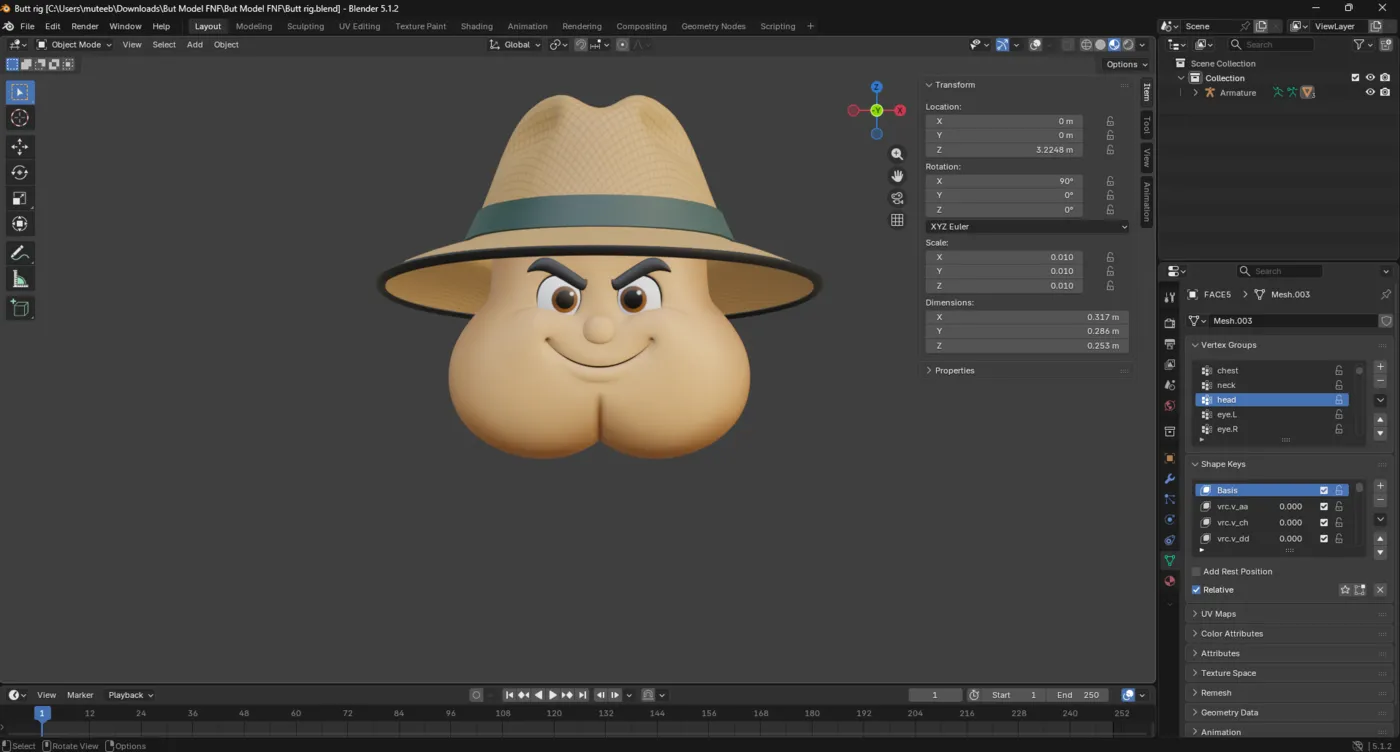 Final AI face tracking avatar running live on the stream overlay